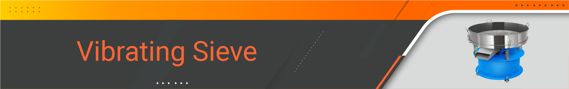 Vibrating sieve
